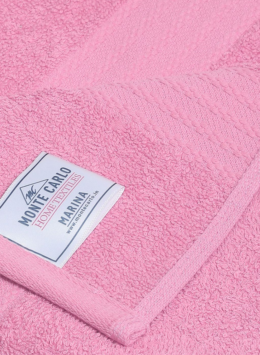 Pink Cotton 400 GSM Bath Towel