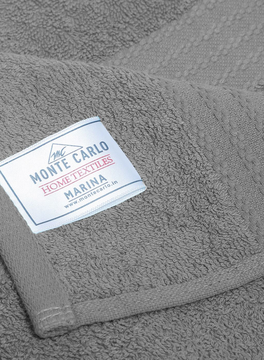 Grey Cotton 400 GSM Bath Towel