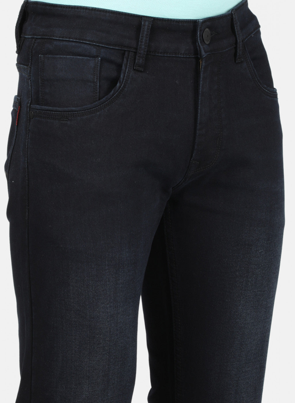 Mens Black NArrow Denim