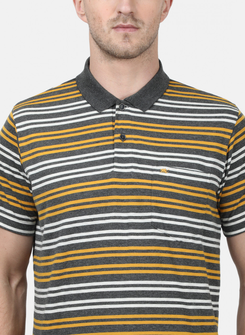 Mens Multi Color Stripe T-Shirts