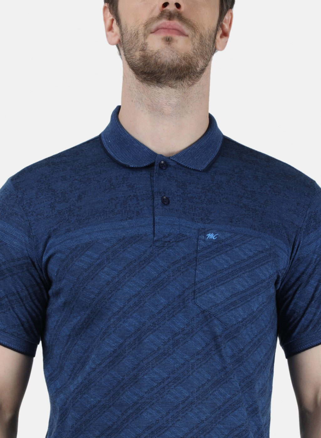 Mens Blue Stripe T-Shirt