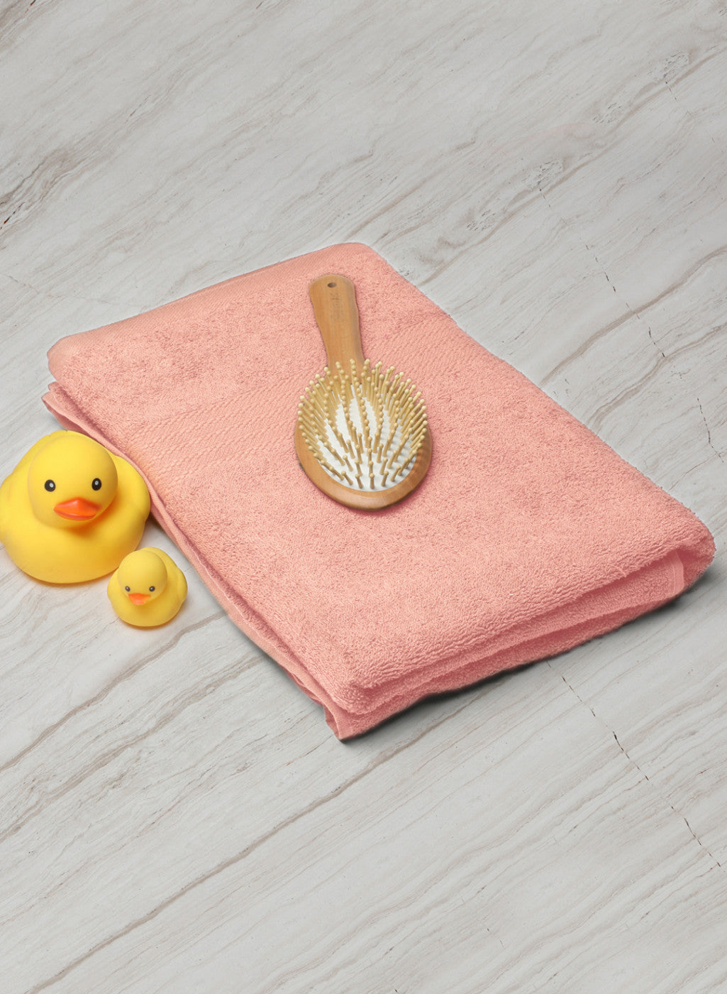 Peach Cotton 400 GSM Bath Towel