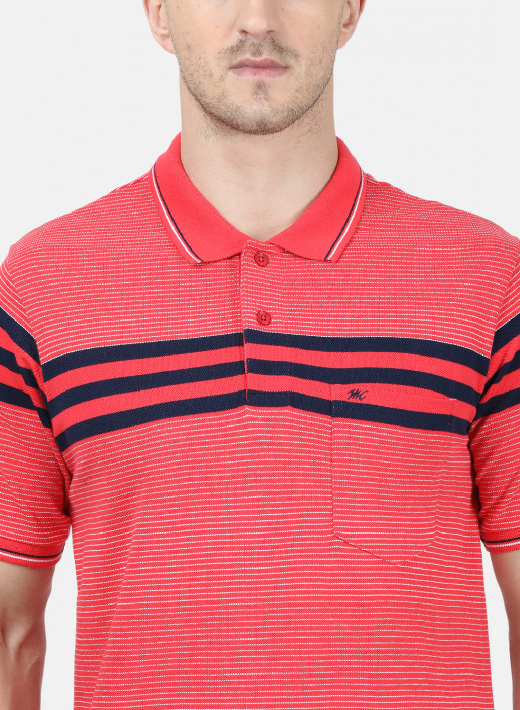 Mens Red Stripe T-Shirt