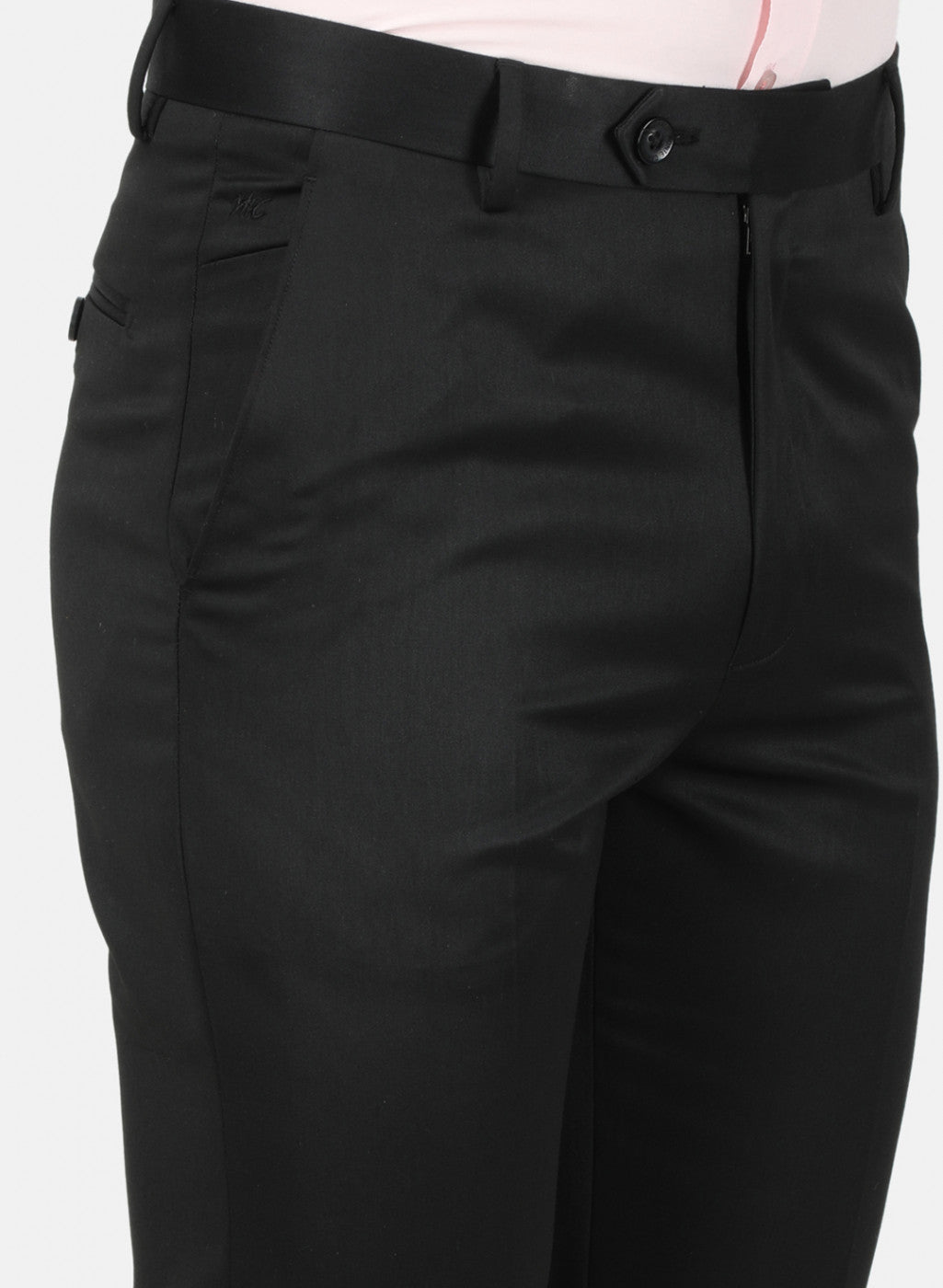 Mens Black Smart Trouser