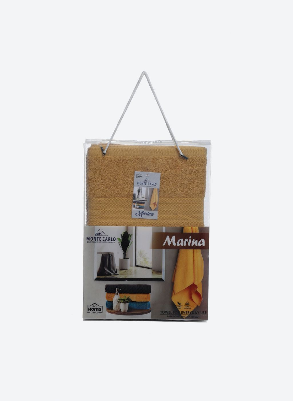 Mustard Cotton 400 GSM Bath Towel