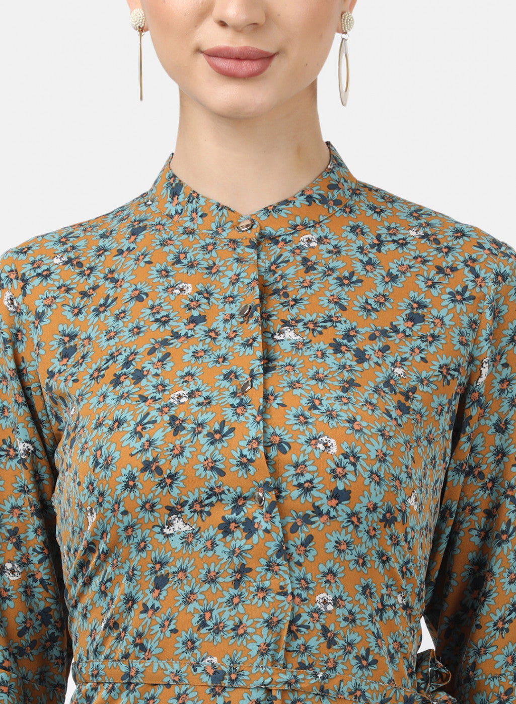 Womens Multi Color Printed Tunics