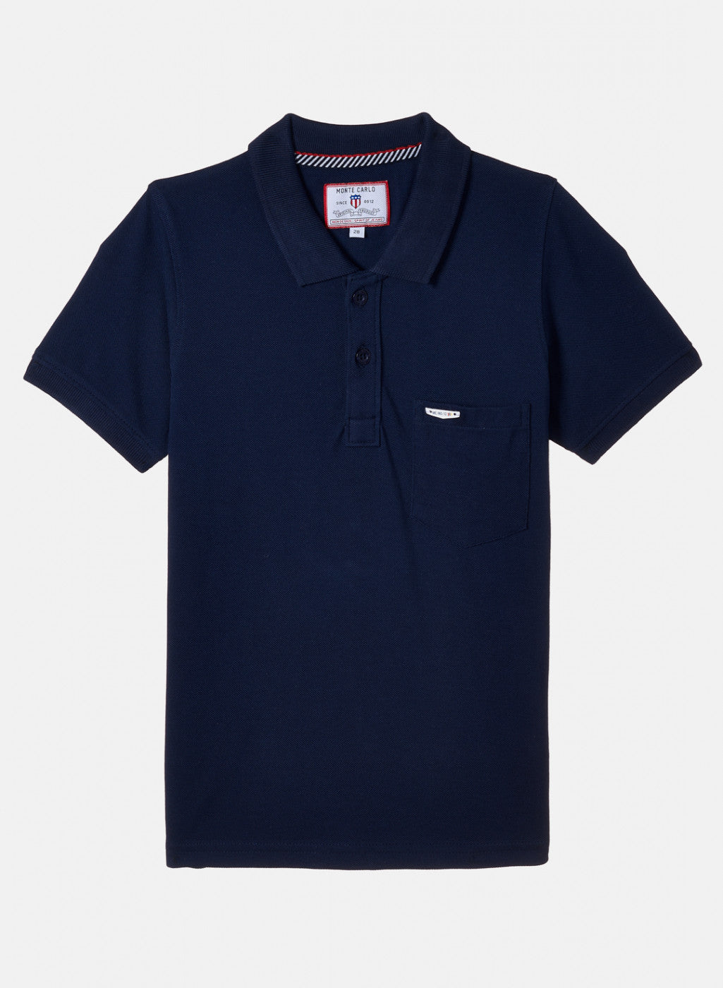 Boys Blue Plain T-Shirt