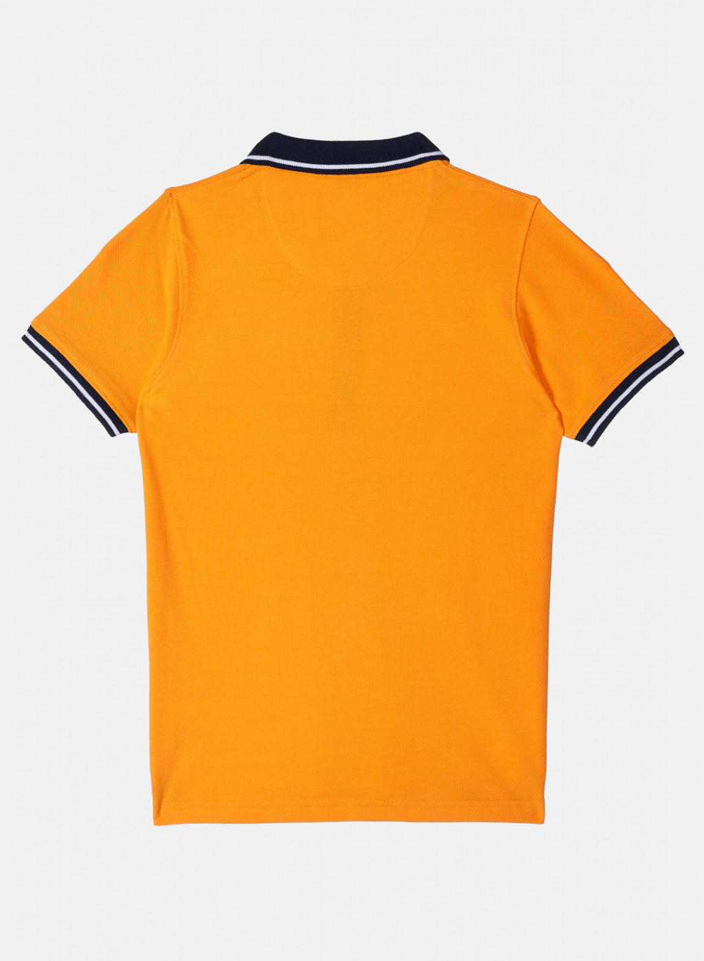 Boys Orange Plain T-Shirt