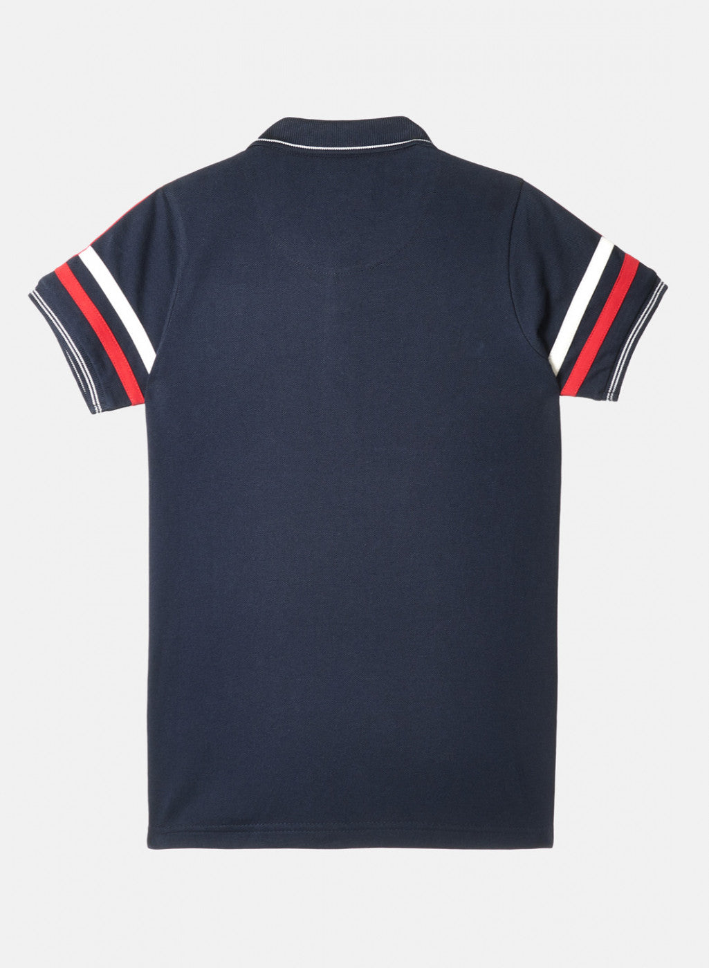 Boys Navy Blue Printed T-Shirt