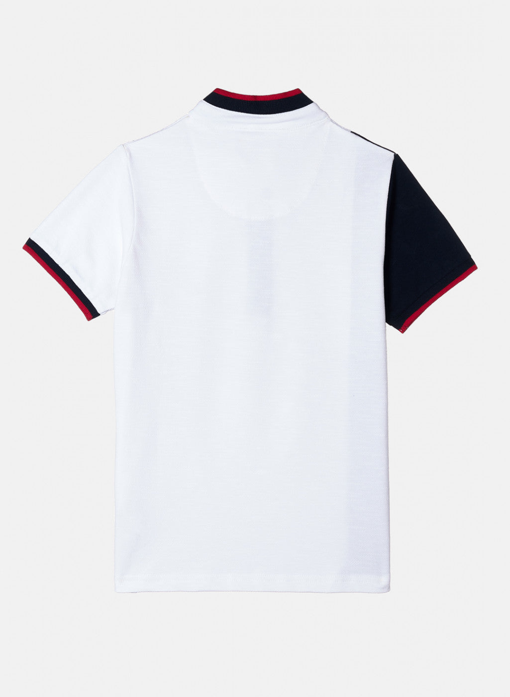 Boys White Printed T-Shirt