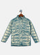 Girls Green Solid Jacket