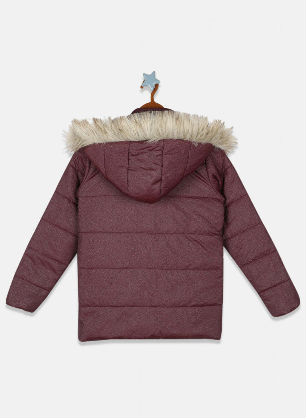 Buy Girls Maroon Solid Jacket Online in India Monte Carlo