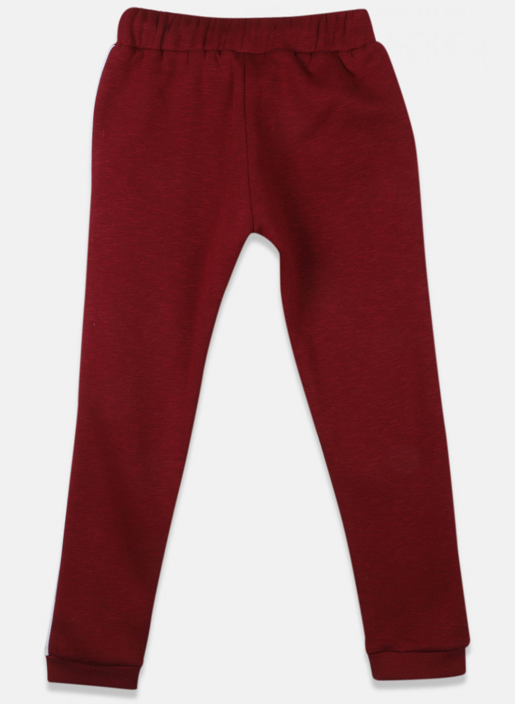 Girls Maroon Solid Lower