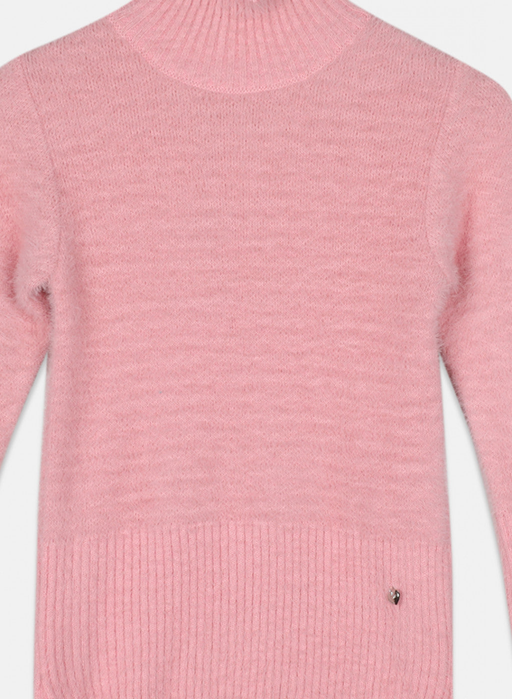 Girls Pink Solid Top