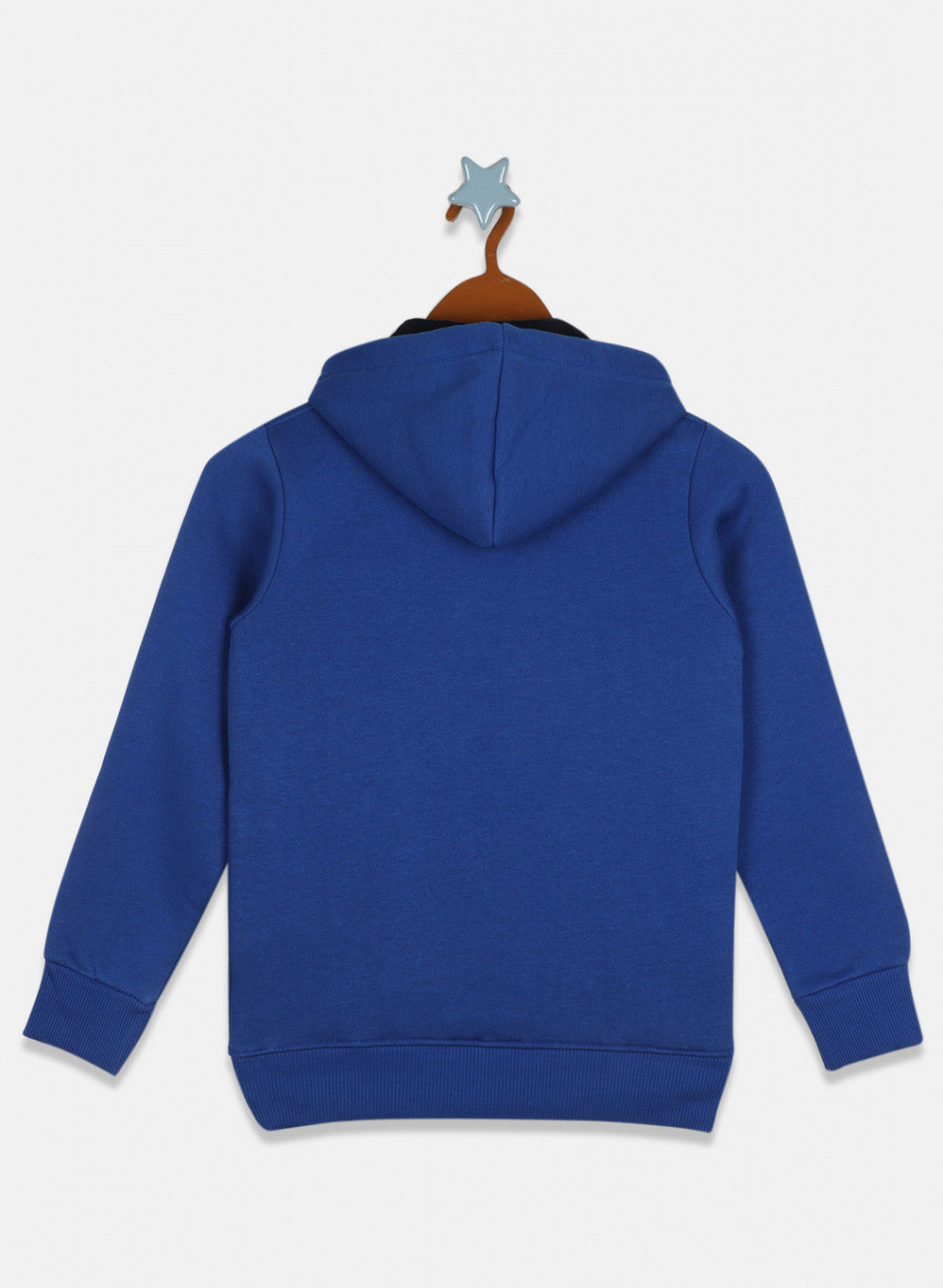 Boys Royal Blue Printed Sweatshirt