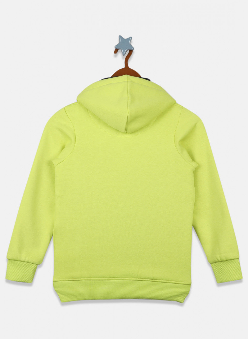 Boys Green Printed Sweatshirt