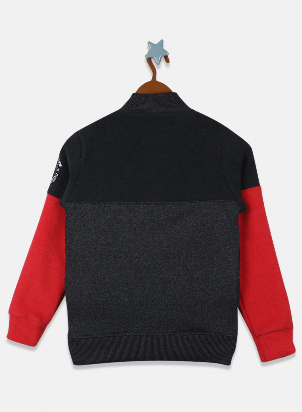 Boys Multicolor Embroidered Sweatshirt