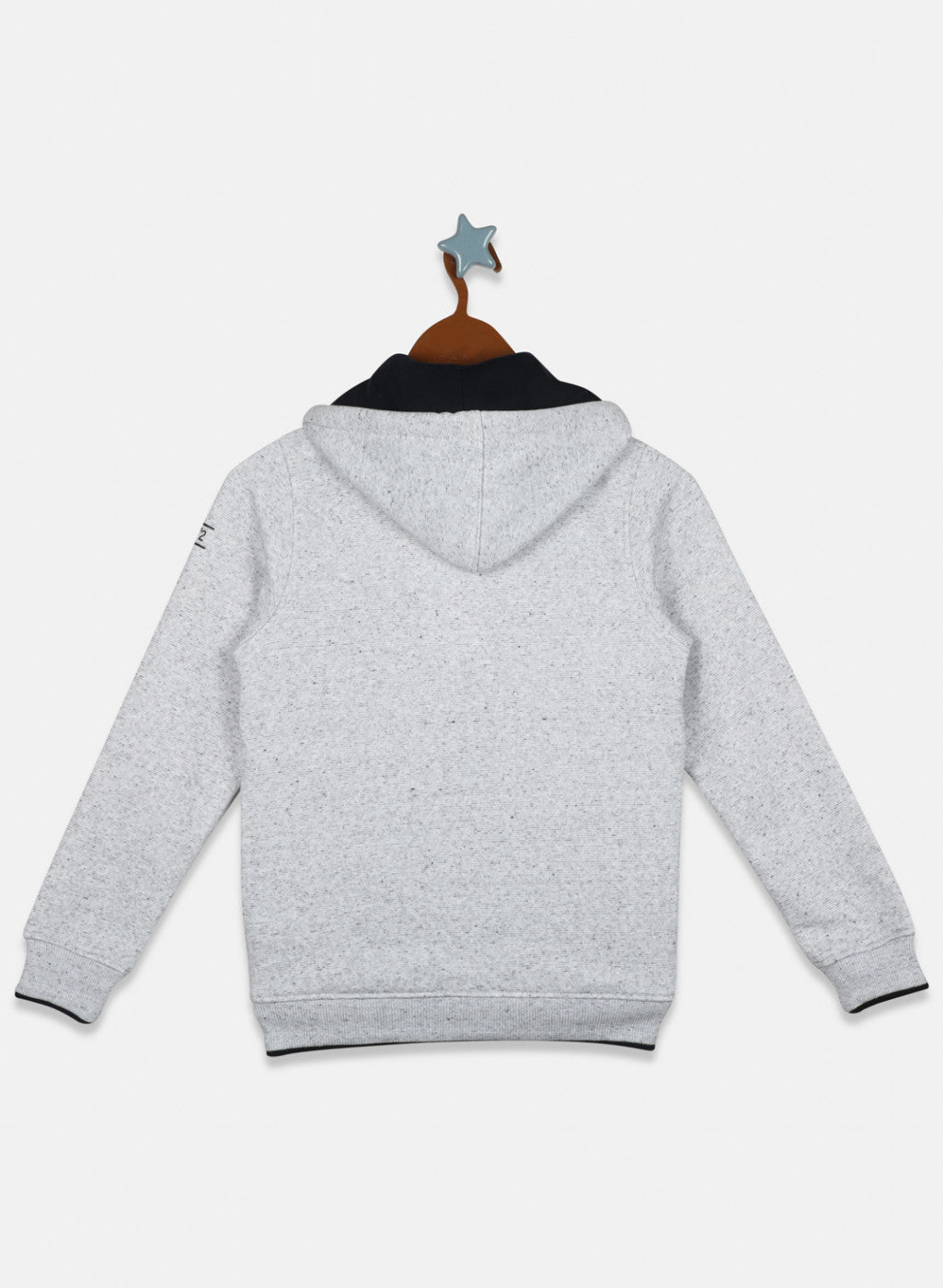 Boys Grey Printed Sweatshirt