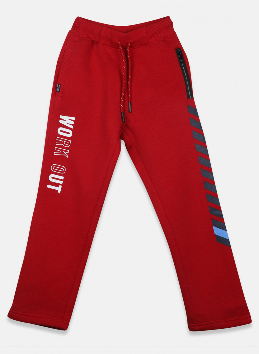 Boys Red Printed Lower