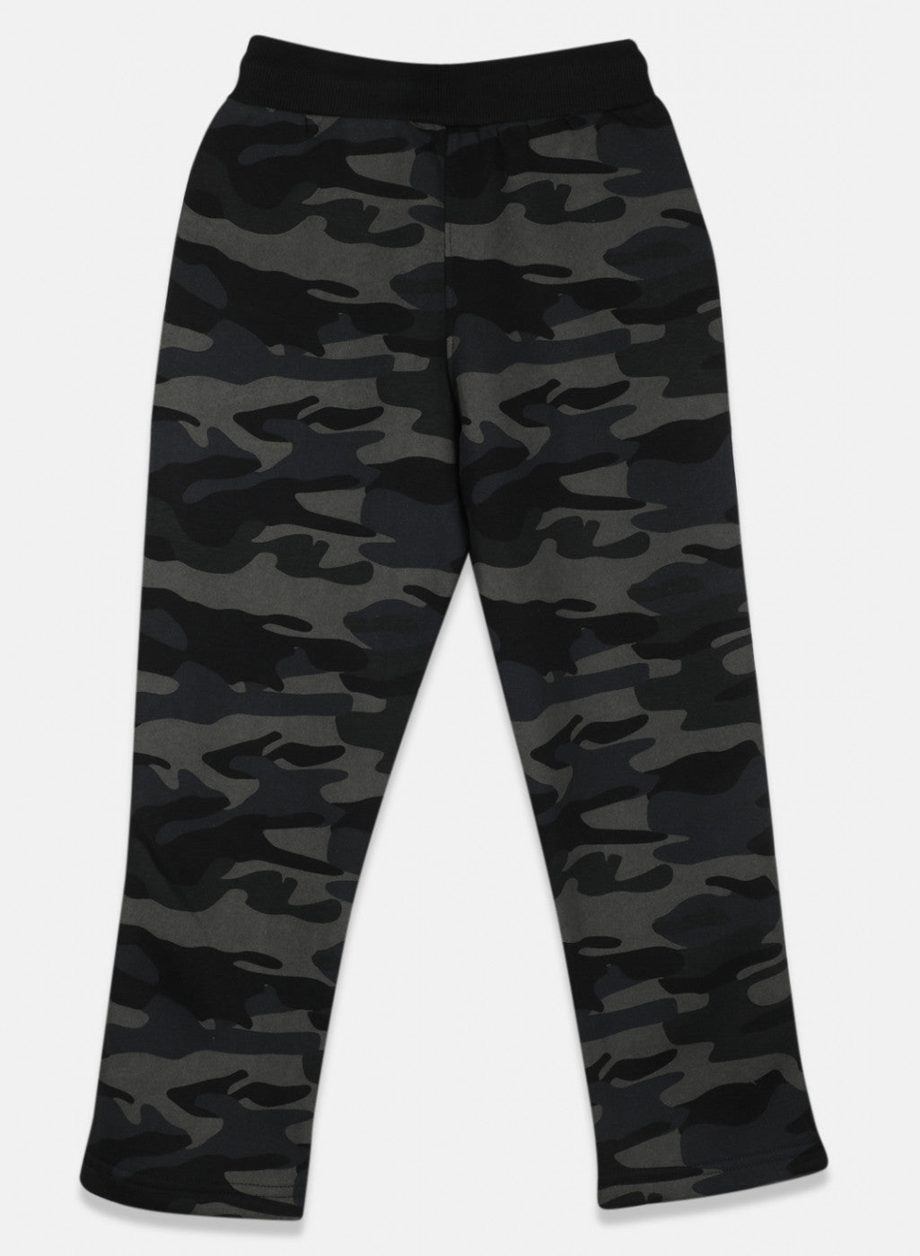 Boys Black Printed Lower