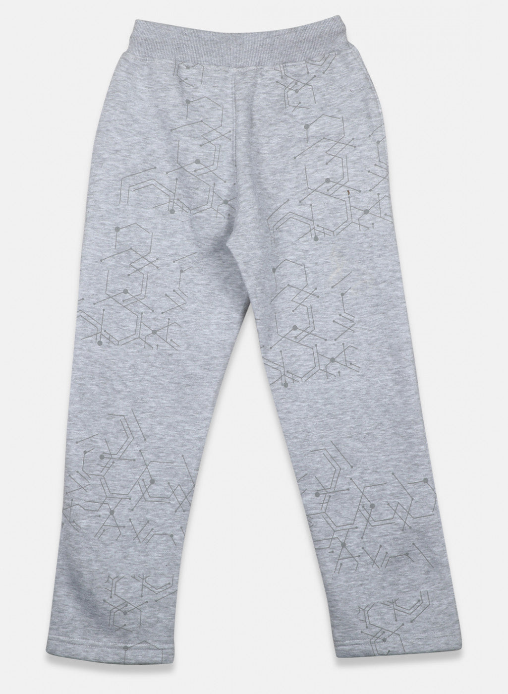 Boys Grey Printed Lower