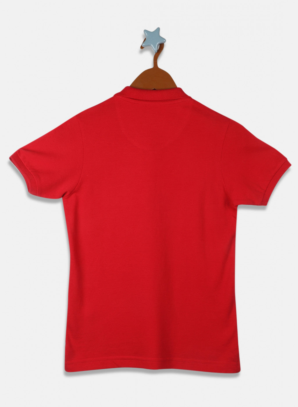 Boys Red Printed T-Shirt