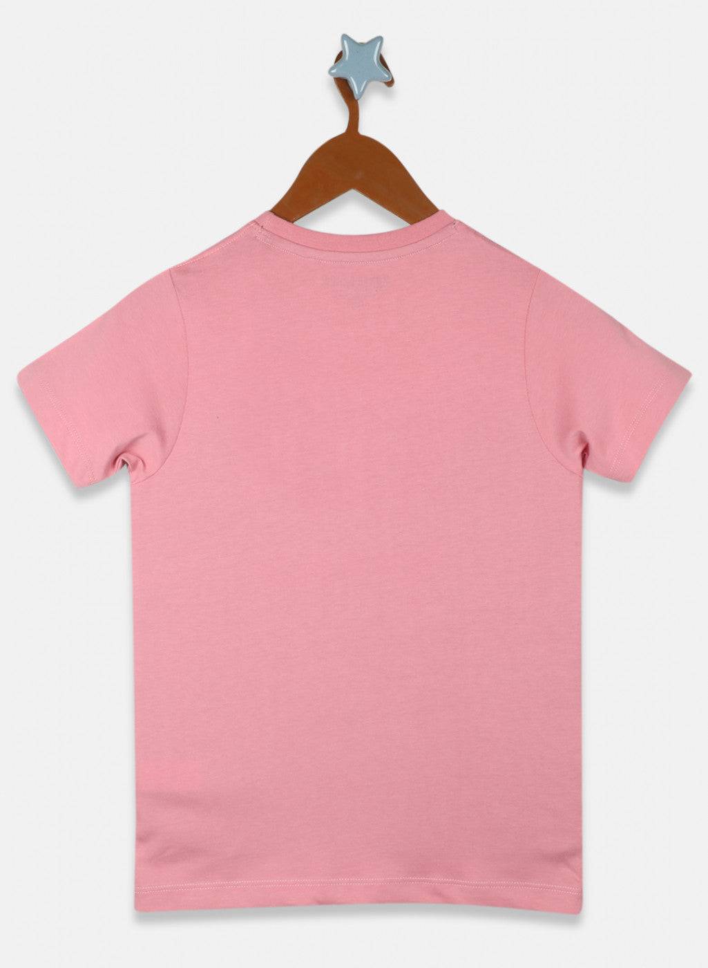 Boys Pink Printed T-Shirt