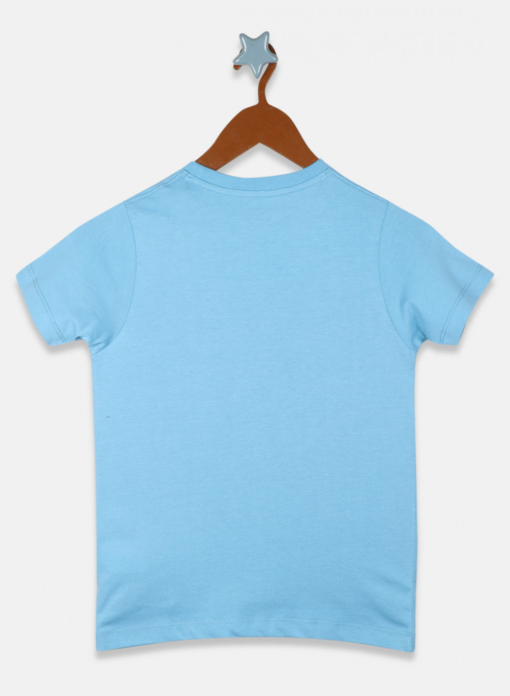 Boys Blue Printed T-Shirt