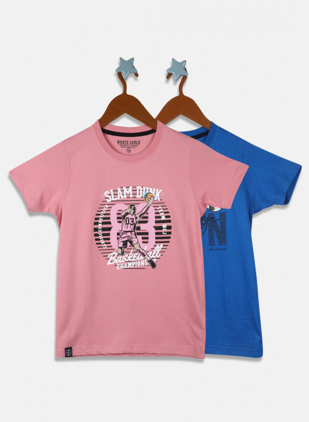 Boys Blue Printed T-Shirt