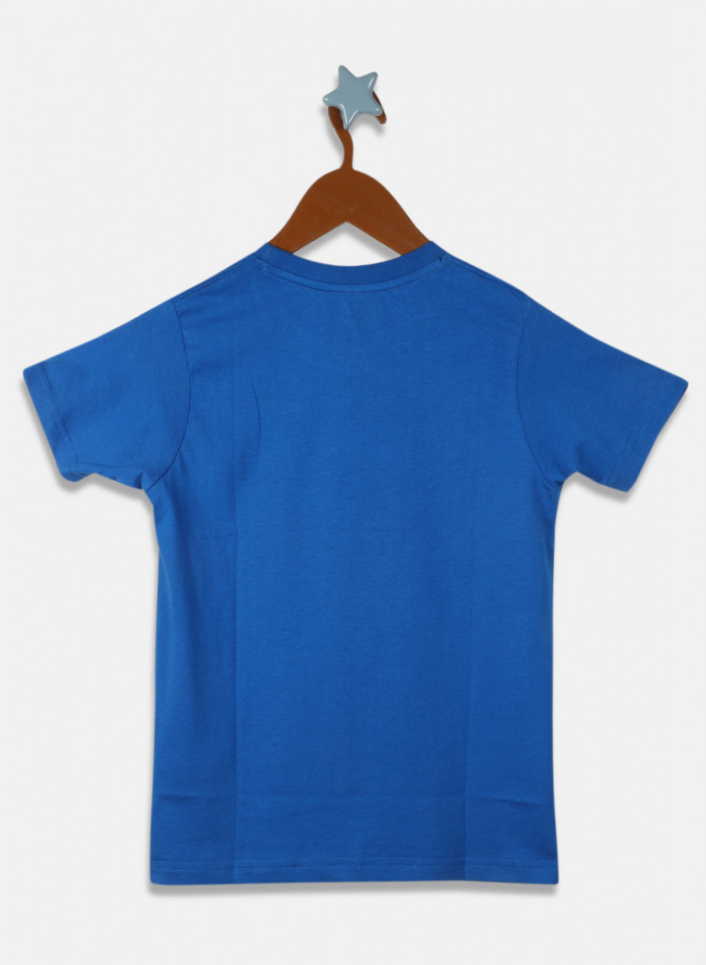 Boys Blue Printed T-Shirt