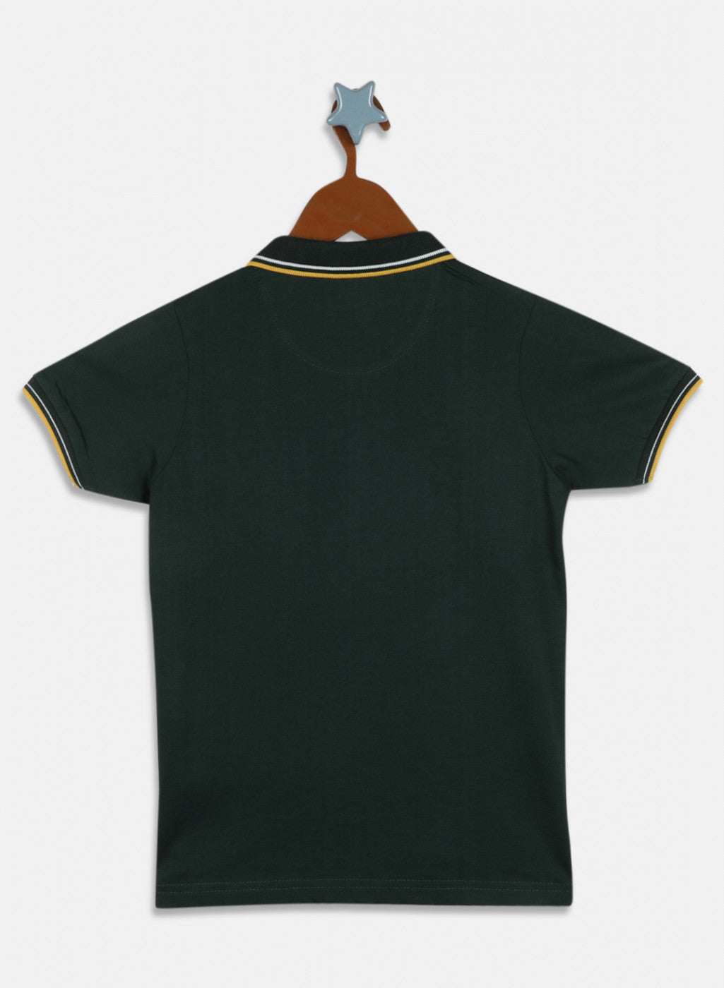 Boys Green Printed T-Shirt