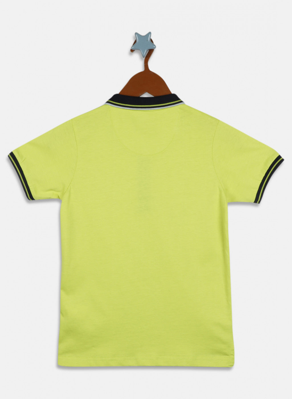 Boys Green Printed T-Shirt