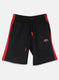 Boys Black Plain Bermuda