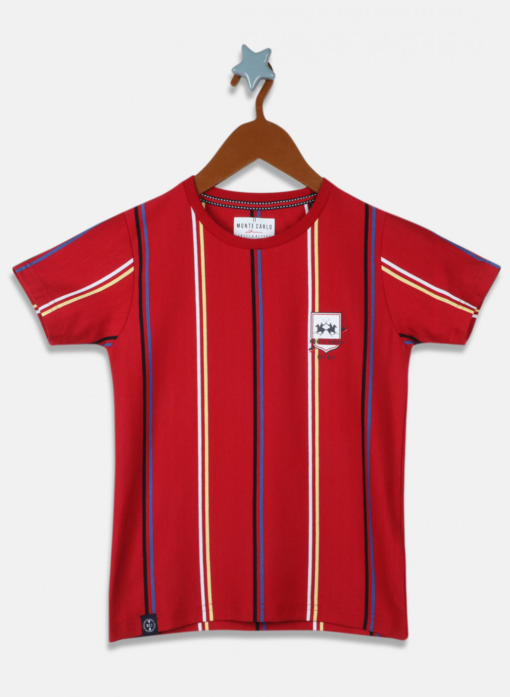 Boys Red Stripe T-Shirt