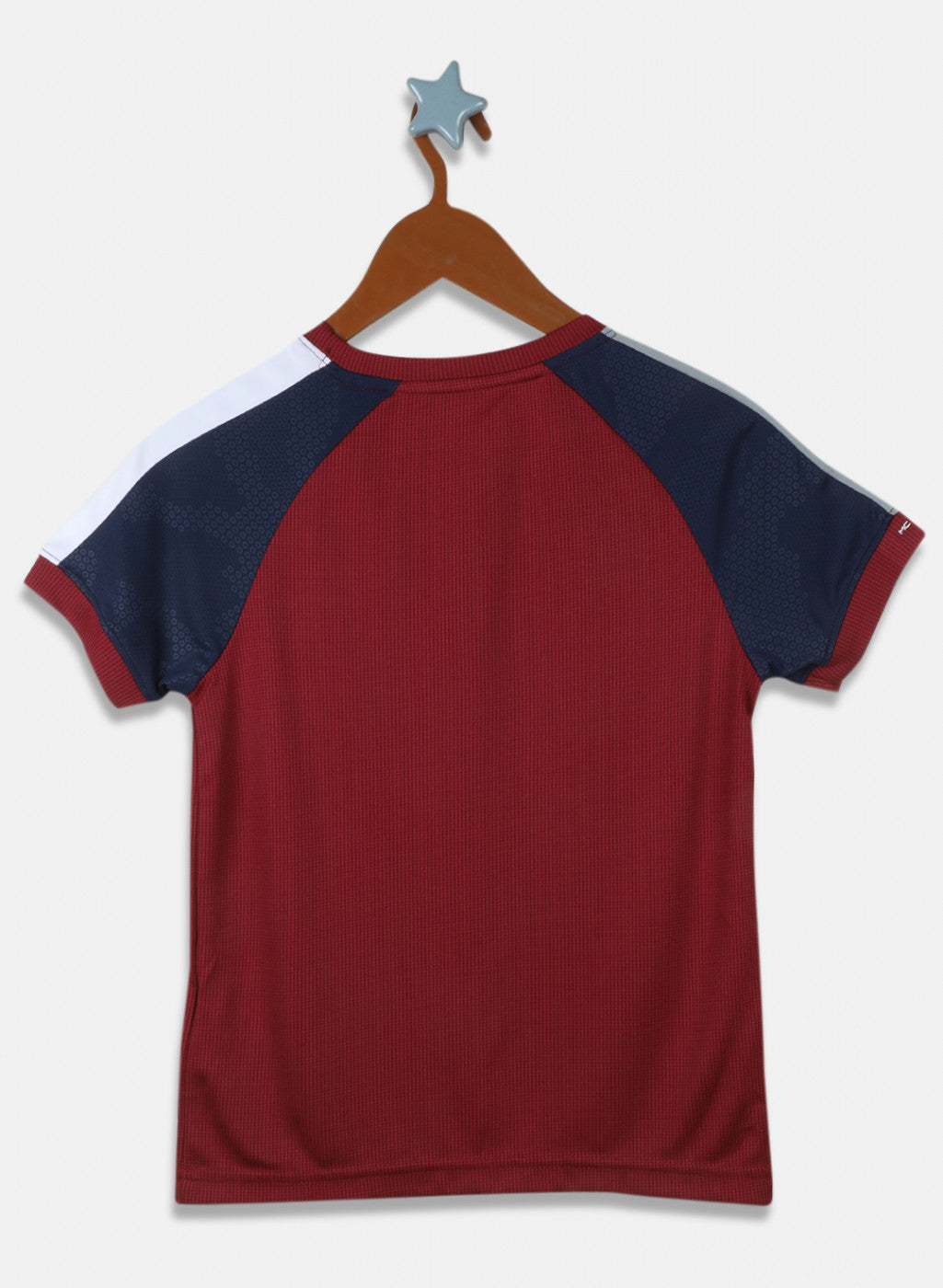 Boys Navy Blue Printed T-Shirt