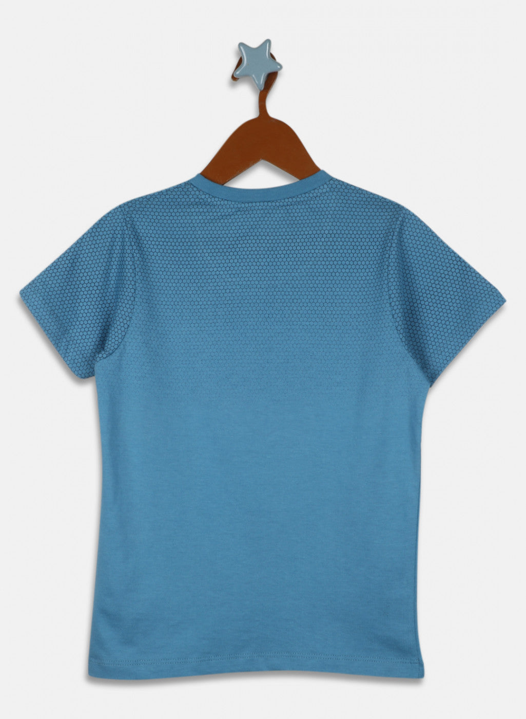 Boys Blue Printed T-Shirt