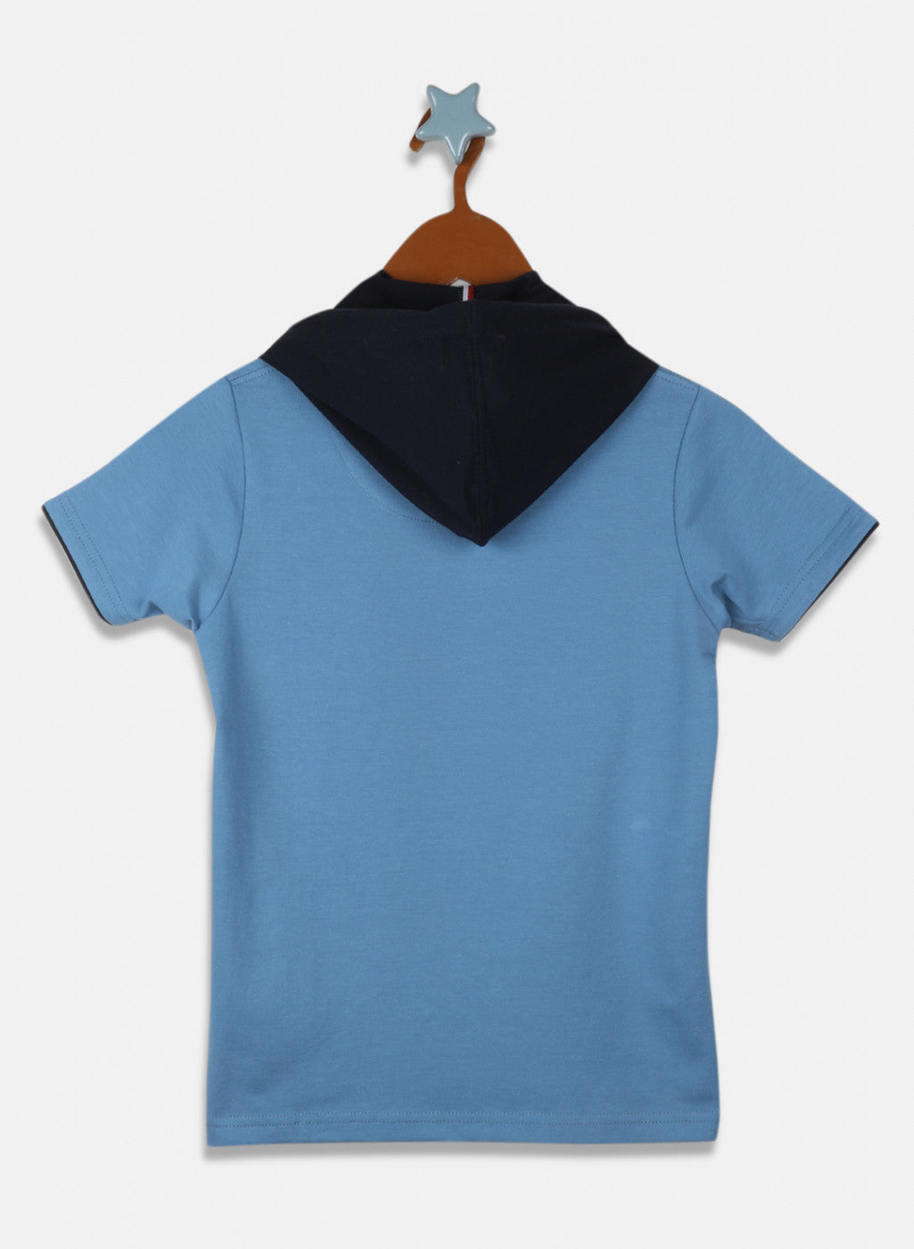 Boys Blue Printed T-Shirt