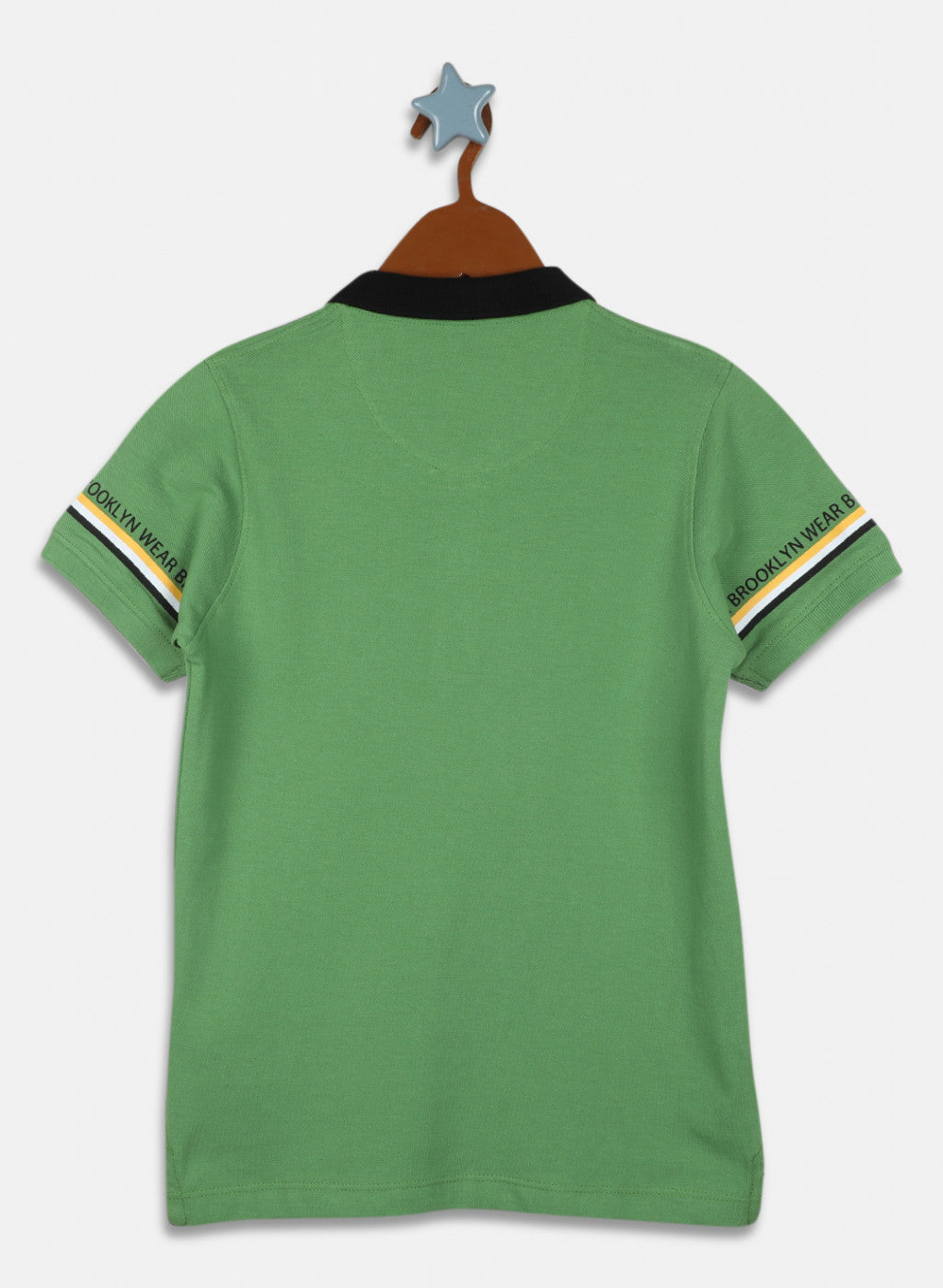 Boys Green Printed T-Shirt