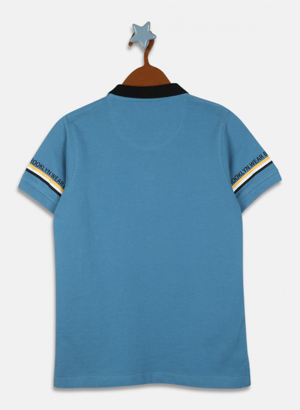 Boys Blue Printed T-Shirt