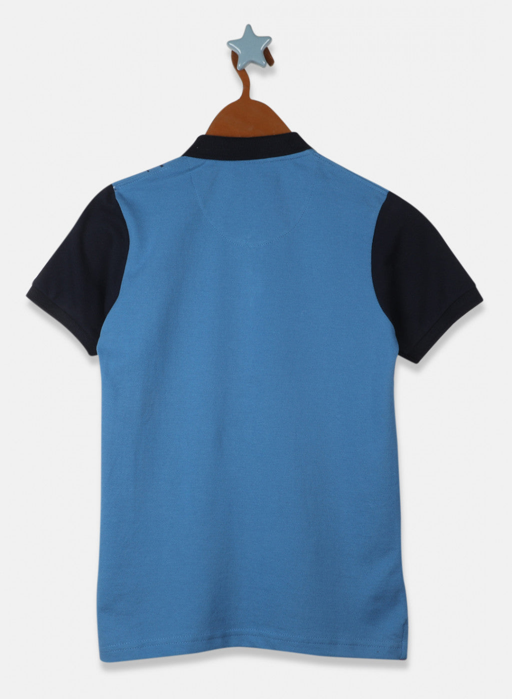 Boys Blue Printed T-Shirt