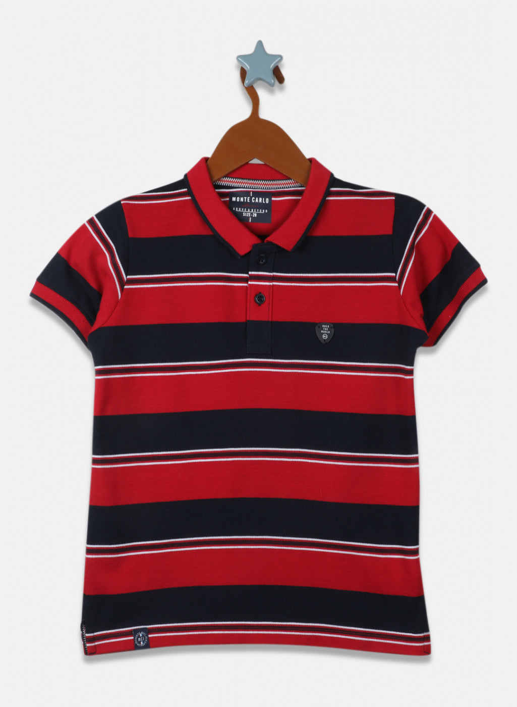 Boys Red Stripe T-Shirt