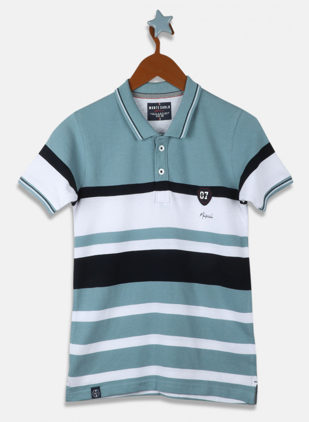 Boys Blue Stripe T-Shirt