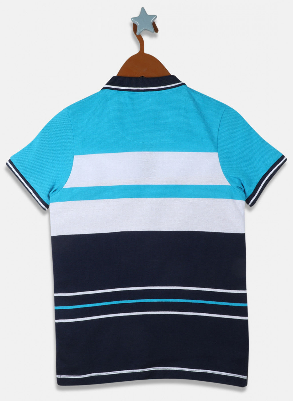 Boys Blue Stripe T-Shirt