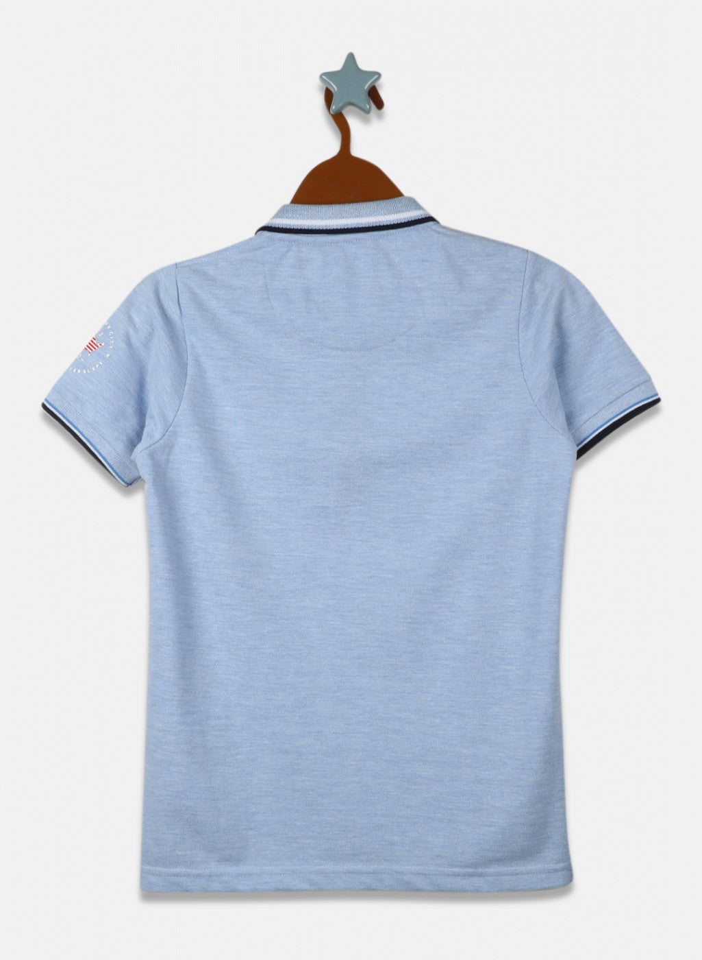 Boys Blue Printed T-Shirt