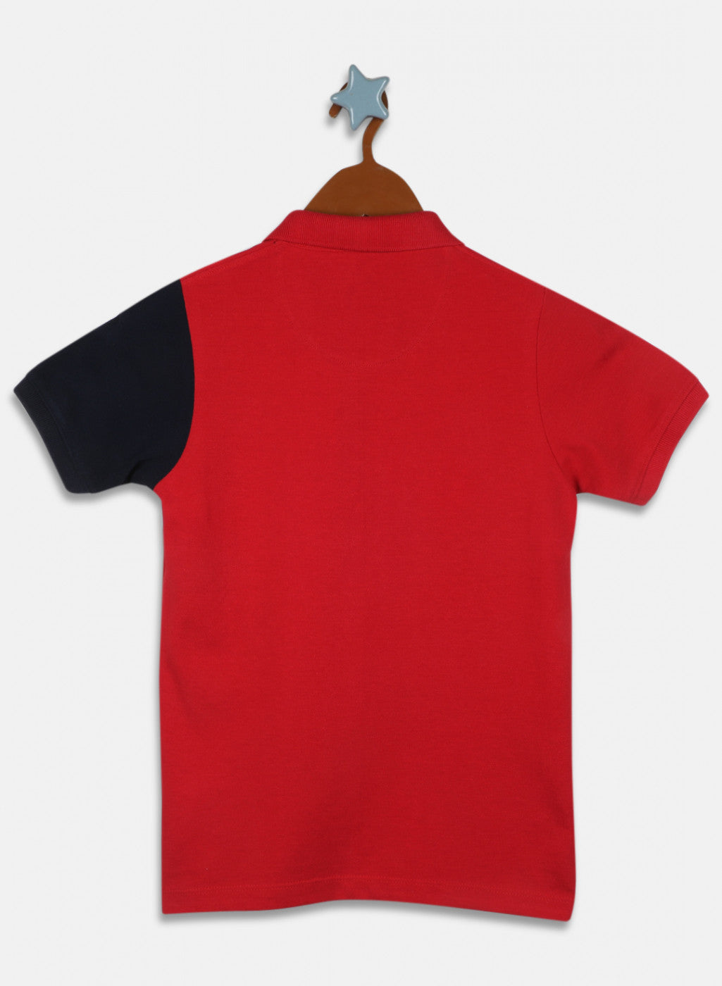 Boys Red Printed T-Shirt