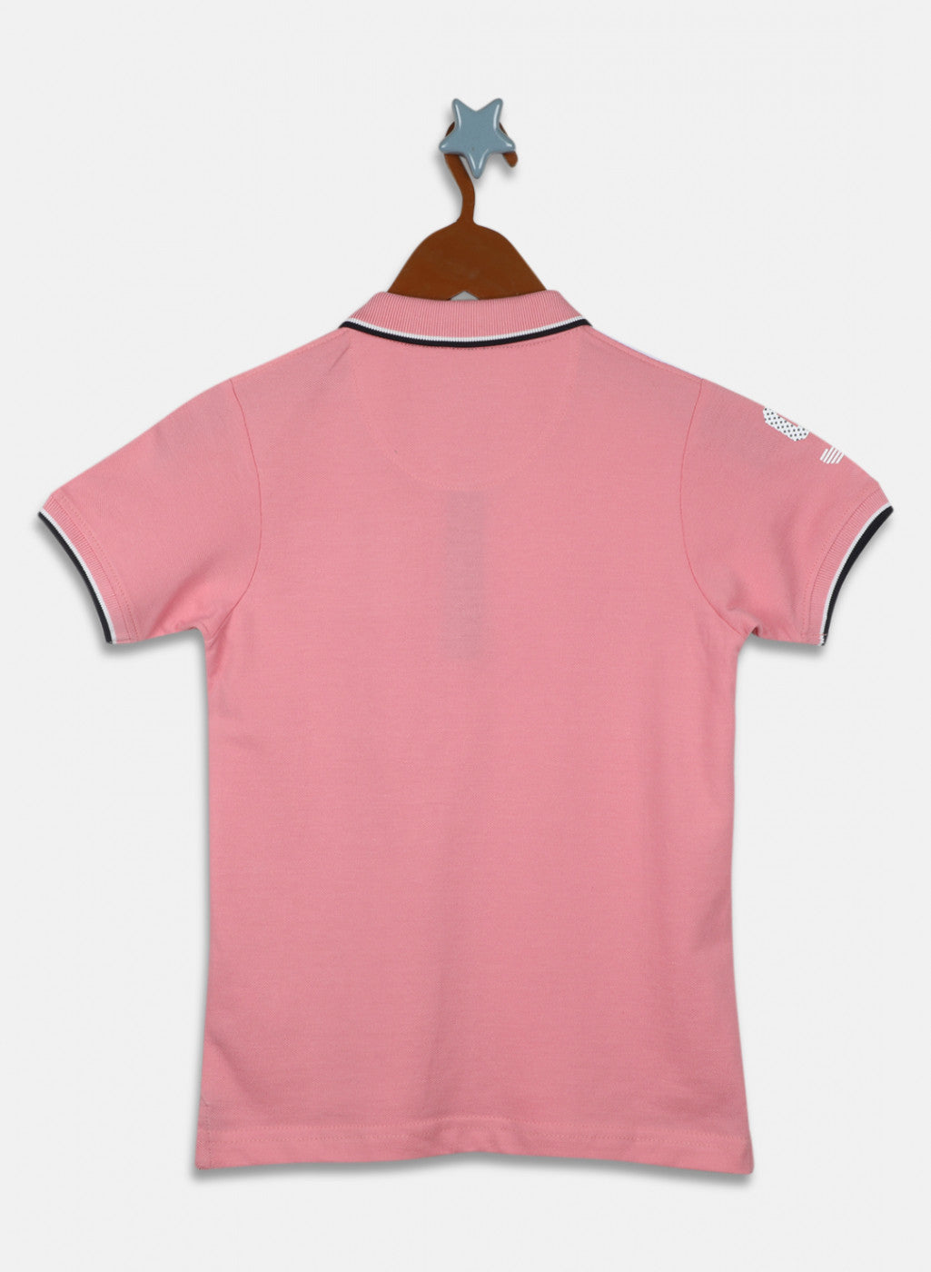 Boys Pink Printed T-Shirt