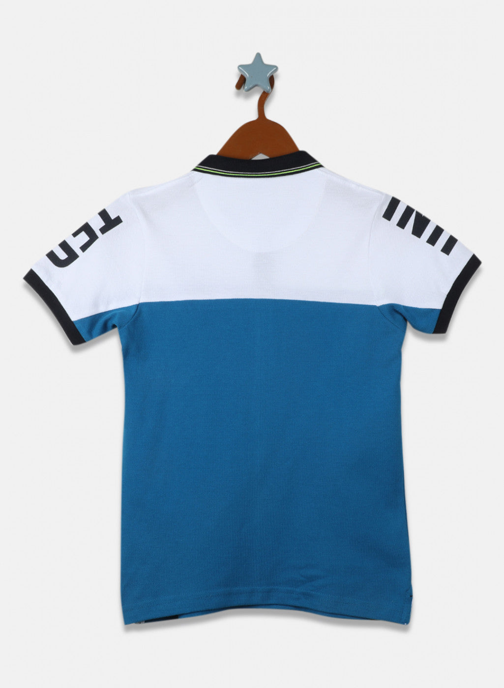 Boys White Printed T-Shirt