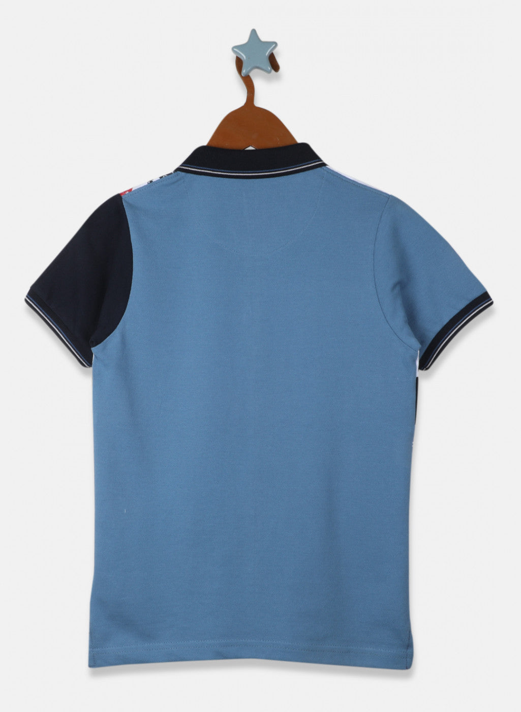 Boys Blue Printed T-Shirt