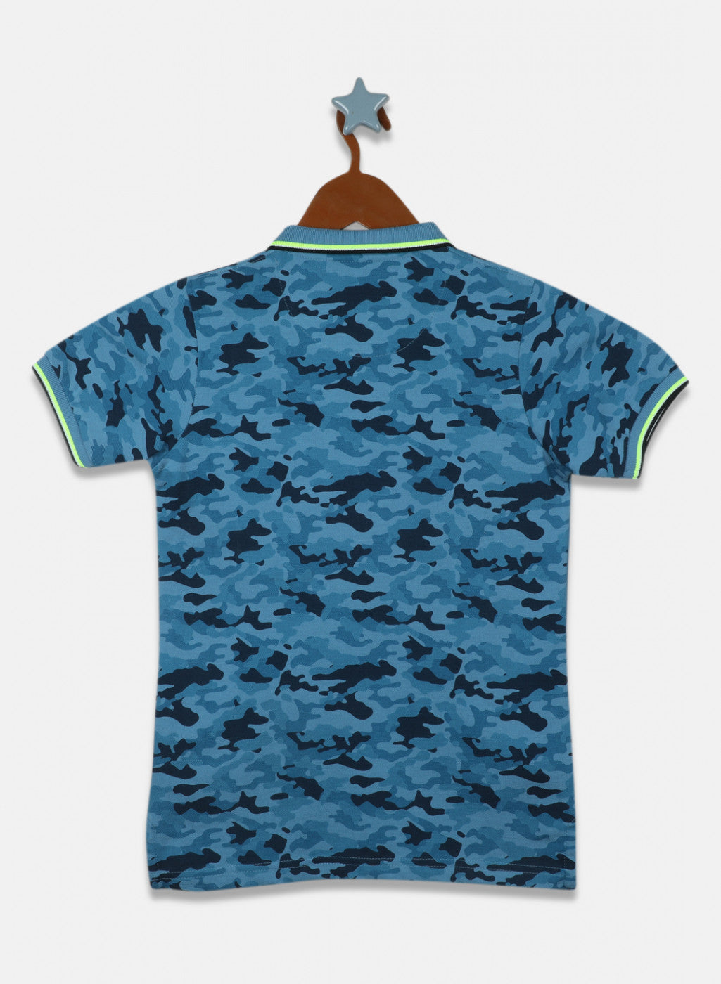 Boys Blue Printed T-Shirt