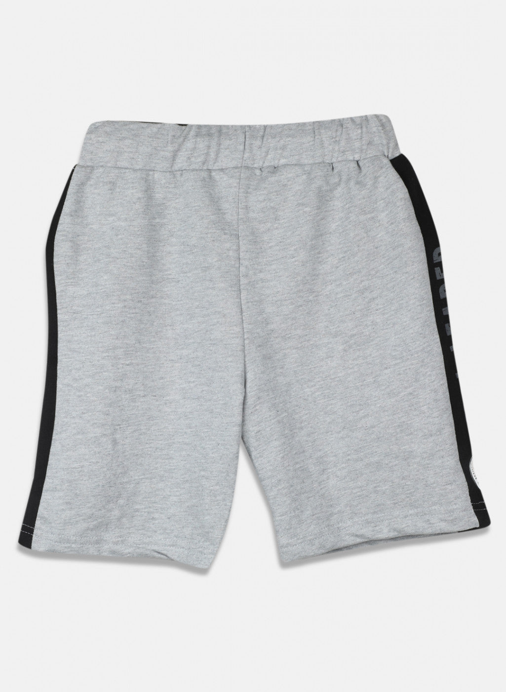 Boys Grey Printed Bermuda